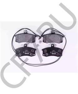 2108-3501080 Hofer Колодка ВАЗ 2108-21099, 2113-2115 перед. тормоза диск. (к-т 4 шт.) HF 350 803 в городе Екатеринбург