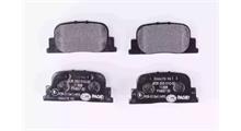 TOYOTA (FAW) Комплект тормозных колодок, дисковый тормоз