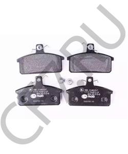 00000A00154 SANTANA Комплект тормозных колодок, дисковый тормоз в городе Екатеринбург