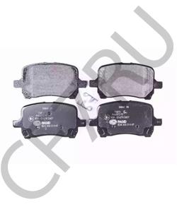 25809846 PONTIAC Комплект тормозных колодок, дисковый тормоз в городе Екатеринбург