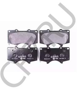 04465-60320 TOYOTA (FAW) Комплект тормозных колодок, дисковый тормоз в городе Екатеринбург