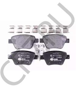 5K0 698 451 SKODA (SVW) Комплект тормозных колодок, дисковый тормоз в городе Екатеринбург