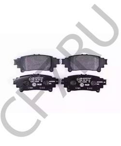 04466-47050 TOYOTA (GAC) Комплект тормозных колодок, дисковый тормоз в городе Екатеринбург