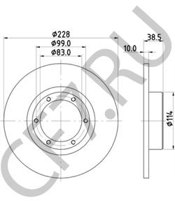 7700502515 ARO Тормозной диск в городе Екатеринбург