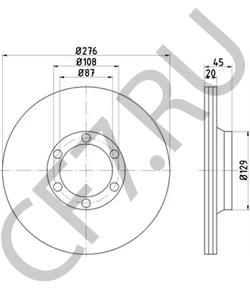 MB366466 MITSUBISHI Тормозной диск в городе Екатеринбург