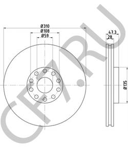 71740119 LANCIA Тормозной диск в городе Екатеринбург
