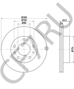 51858362 Fiat/Alfa Romeo/Lancia Диск тормозной [ORG в городе Екатеринбург