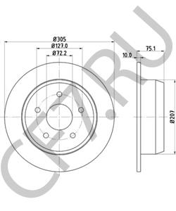52098666 JEEP VIASA Тормозной диск в городе Екатеринбург