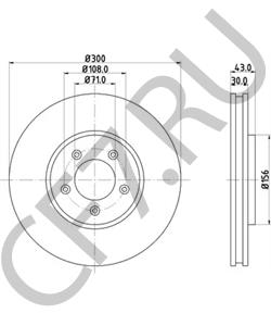 XW4Z1125AA LINCOLN Тормозной диск в городе Екатеринбург