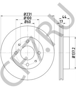 5531176A00 SUZUKI Тормозной диск в городе Екатеринбург