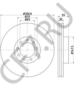 2996122 IVECO Тормозной диск в городе Екатеринбург