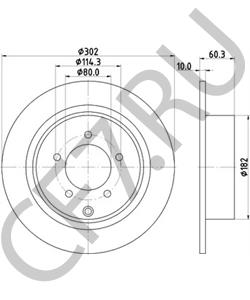 K04743999AA LANCIA Тормозной диск в городе Екатеринбург