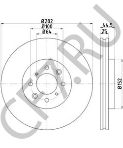 GBD 90852 MEGA Тормозной диск в городе Екатеринбург