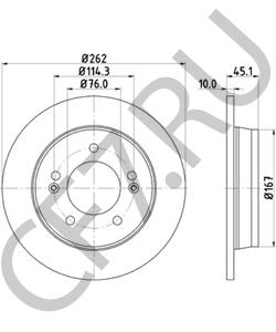584113X300 HYUNDAI / KIA Topмoзнoй диcк в городе Екатеринбург