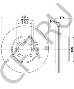 7186485 IVECO Тормозной диск в городе Екатеринбург