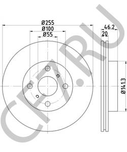 4351274010 ASTON MARTIN Тормозной диск в городе Екатеринбург