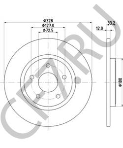 K04779713AA LANCIA Тормозной диск в городе Екатеринбург