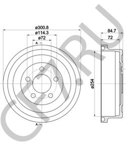 52128270AA JEEP Тормозной барабан в городе Екатеринбург