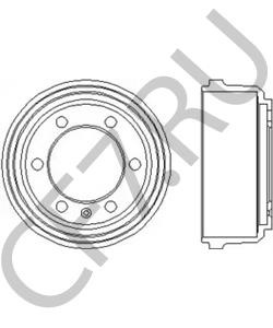 7165379 DEUTZ-FAHR Тормозной барабан в городе Екатеринбург