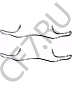 1223635 TEXTAR Пружина FORD Focus (02-04) MAZDA 3 (03-) колодок передних прижимная в городе Екатеринбург