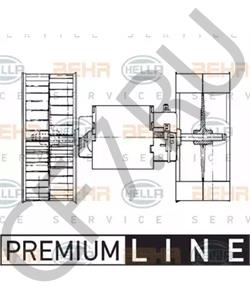 000 830 79 08 MERCEDES-BENZ Вентилятор салона в городе Екатеринбург