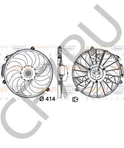 64541392913 BRYMAN Вентилятор охлаждения в городе Екатеринбург