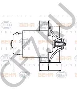 0018302508 MB Вентилятор салона в городе Екатеринбург