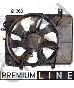 253801C150 DONGIL Вентилятор конд/двиг в сборе 1,3 в городе Екатеринбург