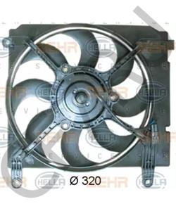 96183756 ZAZ Вентилятор, охлаждение двигателя в городе Екатеринбург