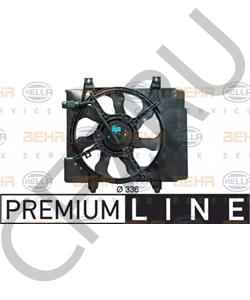 2538007000 HCC Диффузор радиатора охлаждения двигателя (мотор+вентилятор) (25380-07000) в городе Екатеринбург