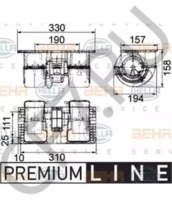1810201311 VALMET Вентилятор салона в городе Екатеринбург