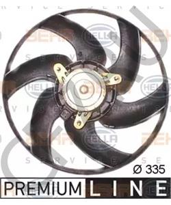 1250e9 Peugeot-Citroen Вентилятор на 406 без кондиционера в городе Екатеринбург