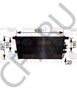 701 820 413 D VW Конденсатор, кондиционер в городе Екатеринбург