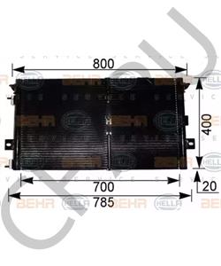 4682589 PLYMOUTH Конденсатор, кондиционер в городе Екатеринбург
