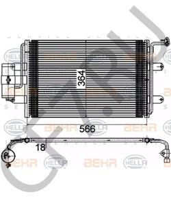 1J0 820 413 D VW (SVW) Конденсатор, кондиционер в городе Екатеринбург