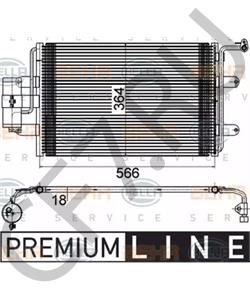 1J0 820 413 E VW (SVW) Конденсатор, кондиционер в городе Екатеринбург