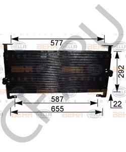 4740109 PLYMOUTH Конденсатор, кондиционер в городе Екатеринбург