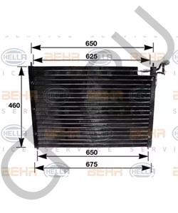 CBC8074 DAIMLER Конденсатор, кондиционер в городе Екатеринбург