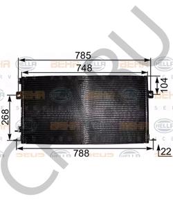 4798015 PLYMOUTH Конденсатор, кондиционер в городе Екатеринбург