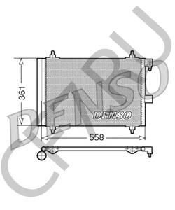 6455CP CITROËN (DF-PSA) Конденсатор, кондиционер в городе Екатеринбург