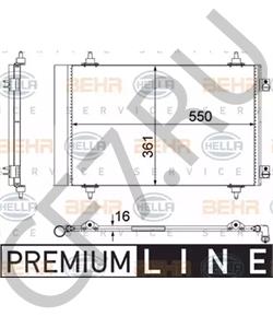 1440143080 Alfa/Fiat/Lancia РАДИАТОР КОНДИЦИОНЕРА Fiat Scudo 07-16 в городе Екатеринбург
