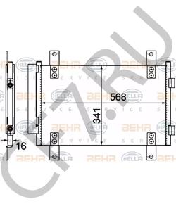 1347842080 Alfa/Fiat/Lancia РАДИАТОР КОНДИЦИОНЕРА в городе Екатеринбург