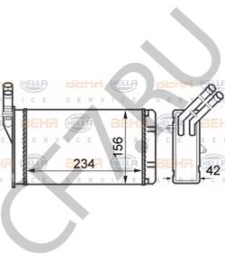6448 78 DS Теплообменник, отопление салона в городе Екатеринбург