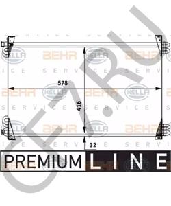 88 61920 6002 MAN Конденсатор, кондиционер в городе Екатеринбург
