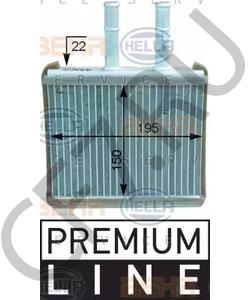 96539642 PONTIAC Теплообменник, отопление салона в городе Екатеринбург