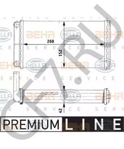 0 622 870 0 FENDT Теплообменник, отопление салона в городе Екатеринбург