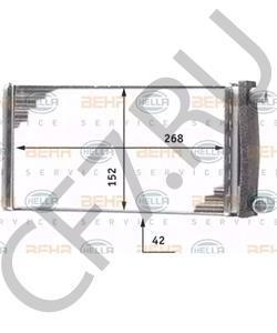 0018357601 PUCH Теплообменник, отопление салона в городе Екатеринбург