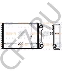 46770806 ZASTAVA Теплообменник, отопление салона в городе Екатеринбург
