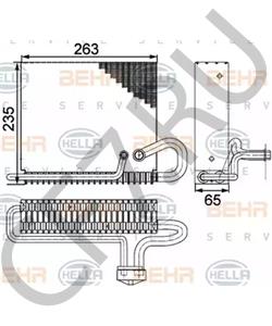 2 E08 200 91 DODGE Испаритель, кондиционер в городе Екатеринбург