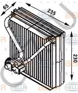 6Q0 820 103 SKODA Испаритель, кондиционер в городе Екатеринбург